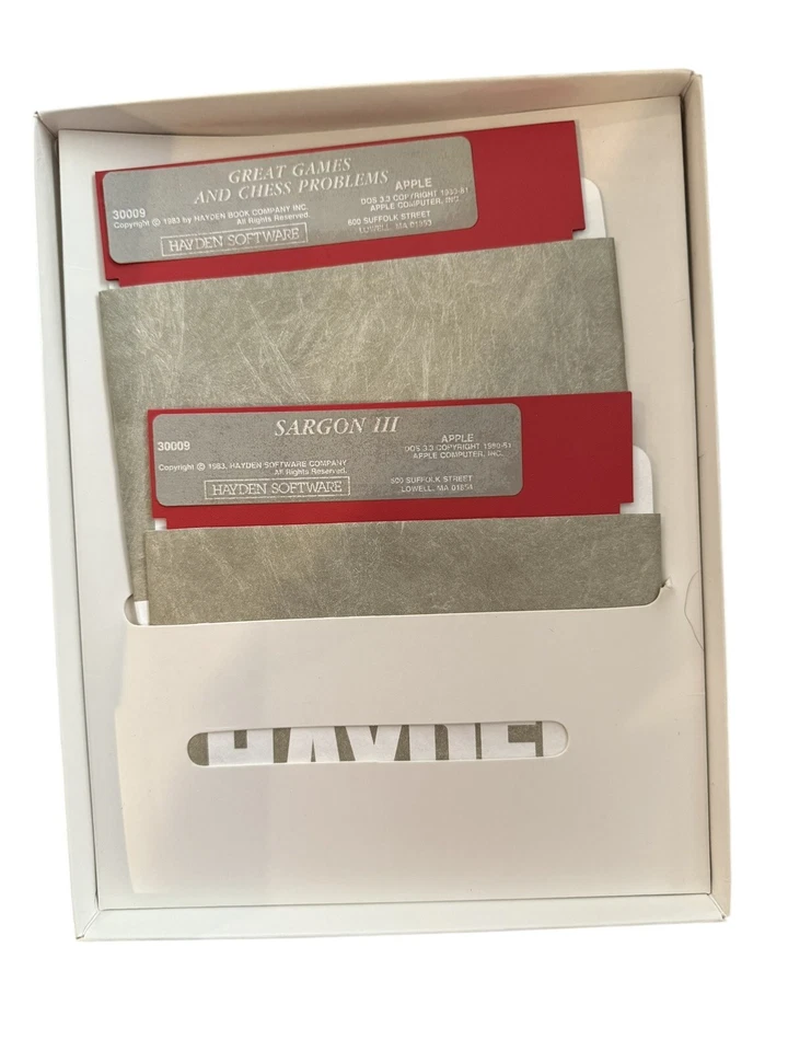 Vintage Sargon III Computer Chess Classic 1983 IBM PC Video Game - Image 4 of 4