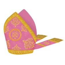 Traditional Church Bishop's Mitre Vestment for Liturgical services