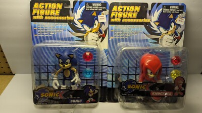 Sonic The Hedgehog Sonic X Sonic The Hedgehog & Knuckles Toy Island NEW SEALED! 