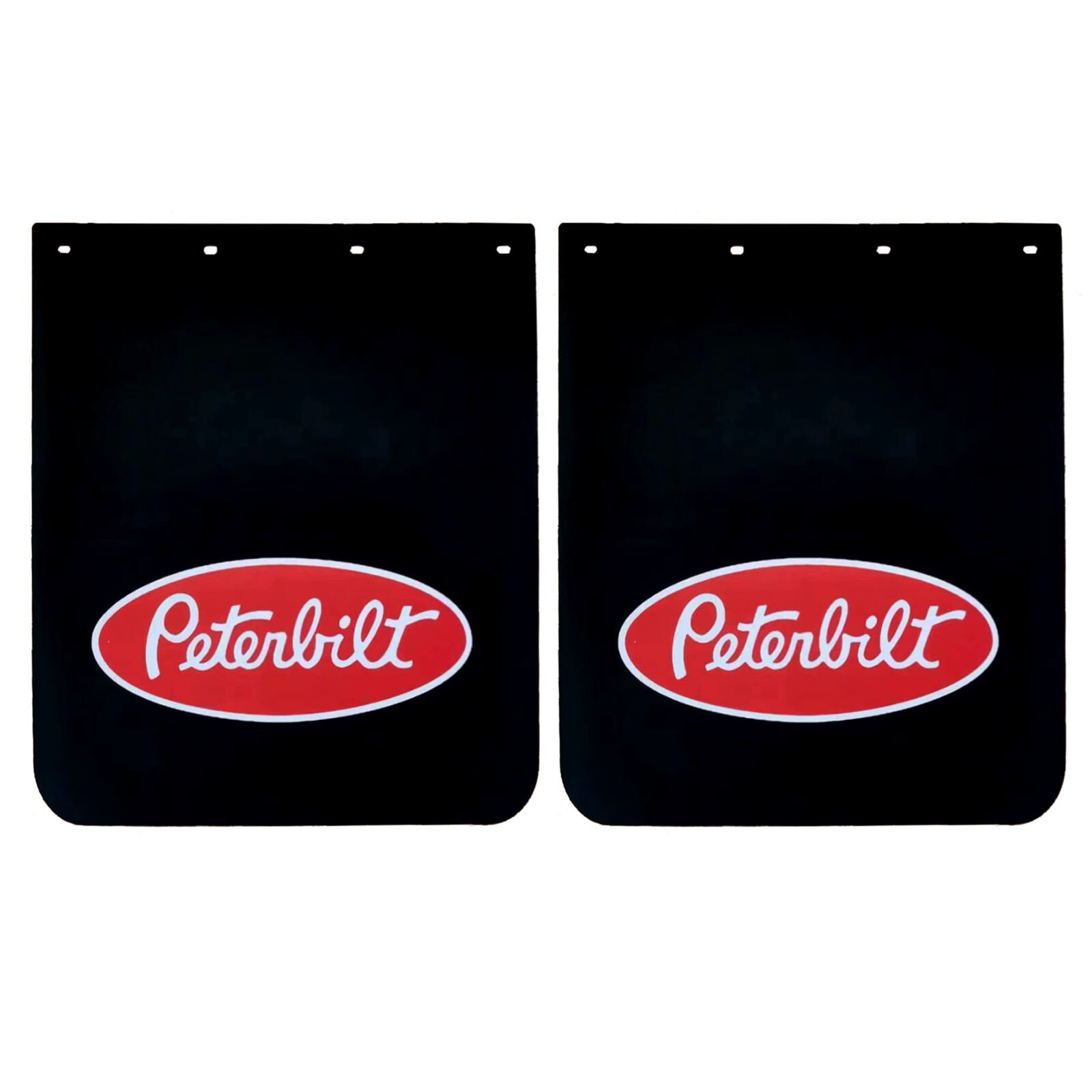 24x30 Heavy Duty Black Mud Flaps for Semi Trucks and Trailers 2PCS