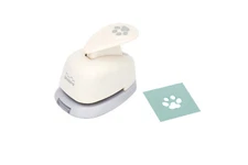 Bira Craft 3/8 inch Paw Shape Lever Action Craft Punch for Paper Crafting 