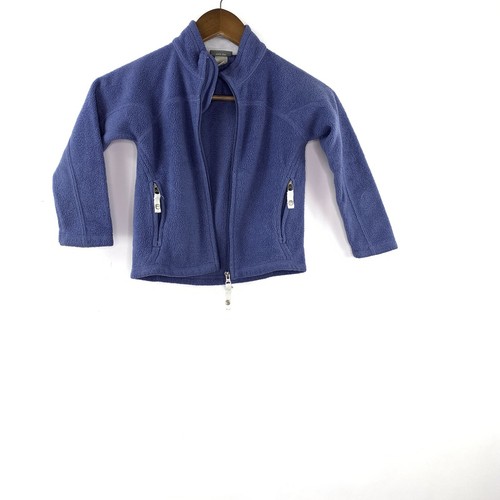 Rei Girls Size XXS 4 / 5 Fleece Jacket Full Zip Blue Sweater Lightweight - Picture 7 of 11