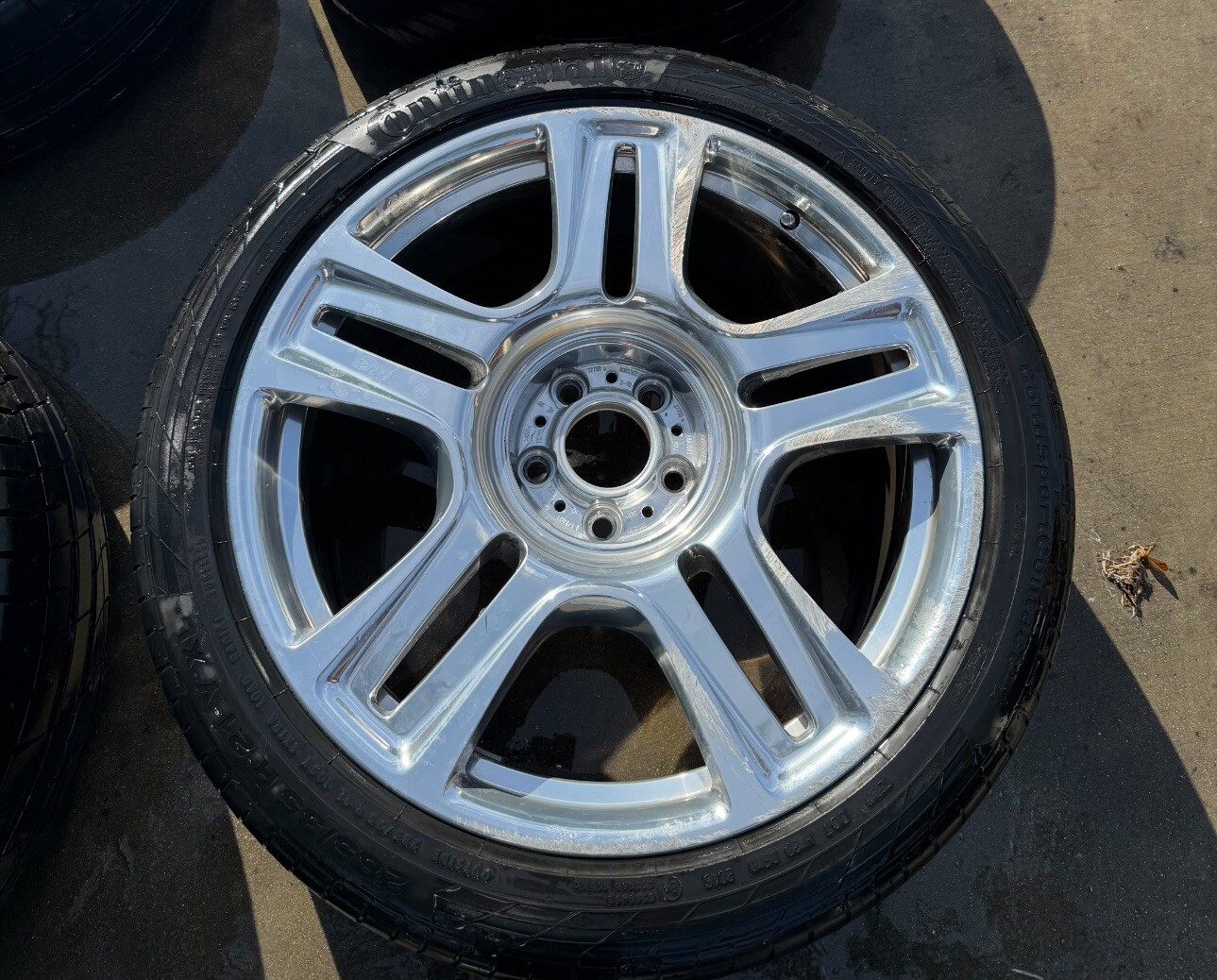 Rolls-Royce Dawn Ghost Wraith  21" Rear Wheel Polished Rim OEM 21x9.5 6865363