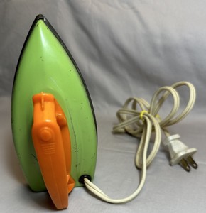 Vintage Wolverine Toy  Children's Toy Iron Plastic and Tin Green And Orange