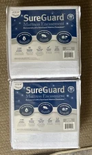 2 Sureguard Queen 13-16” Deep Mattress Encasement Protector Waterproof Bed Bugs