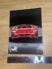 Almacenado de nuevo sin usar Hecho en Italia Ferrari F50 bloc de notas muy raro libro V12