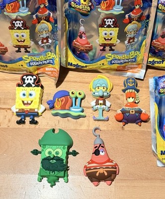 SpongeBob SquarePants The SpongeBob Movie Complete Set Of Magnets 