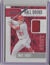 2020 Absolute Hall Bound Materials #7 Mike Trout