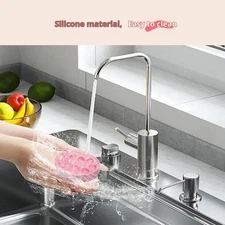 2 Pcs Silicone Eyelash Lift Palette 6 Container Sections Makeup DIY Tint Mixing