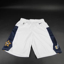 Salt Lake City Stars Nike NBA Authentics Game Shorts Men's White/Navy New