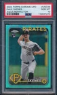 2024 Topps Chrome Update USC88 Paul Skenes RC Rookie Aqua Refractor /199 PSA 10