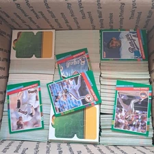 Baseball Cards Lot MEDIUM FLAT RATE BOX Over 3000 Mostly 1991 Donruss & Topps T8