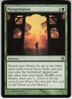 MP-02 Played Peregrination 132 BNG Born of the Gods U