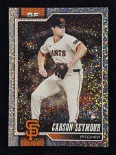 2026 Topps Series 1 - Carson Seymour Confetti Foil #112 RC