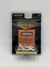Ertl American Muscle 1969 Mercury Cougar Eliminator Diecast 164 Scale White Ertl American Muscle 1969 Mercury Cougar Eliminator Diecast 164 Scale White