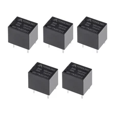 5pcs JQC-T78-DC12V-C DC 12V Coil SPDT 5 Pins PCB Electromagnetic Power Relay