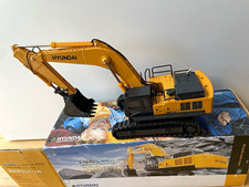 Hyundai New 7A Series 800LC-7A Kettenbagger Modell gelb/schwarz OVP
