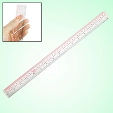 40cm 15 Inch Length Measure Plastic Straight Edge Ruler