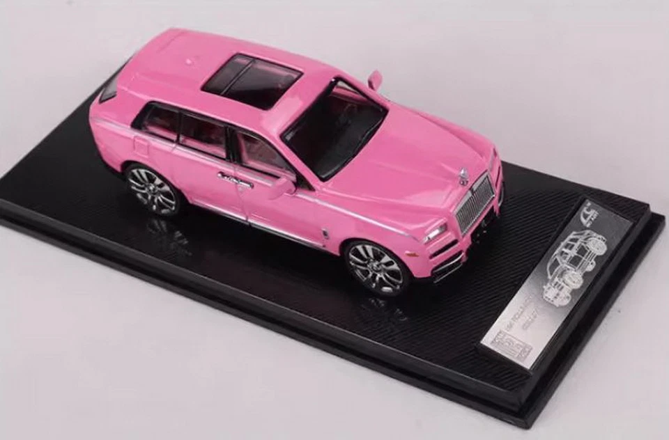 SC ART 1/64 Scale Rolls Royce Cullinan Pink Dicast Car Model Toy Gift NIB - Image 2 of 4