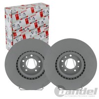 2X Ferodo 330Mm Bremsscheiben BelÜFtet Vorne Passend FüR CitroËN C5 C6 Peugeot 4