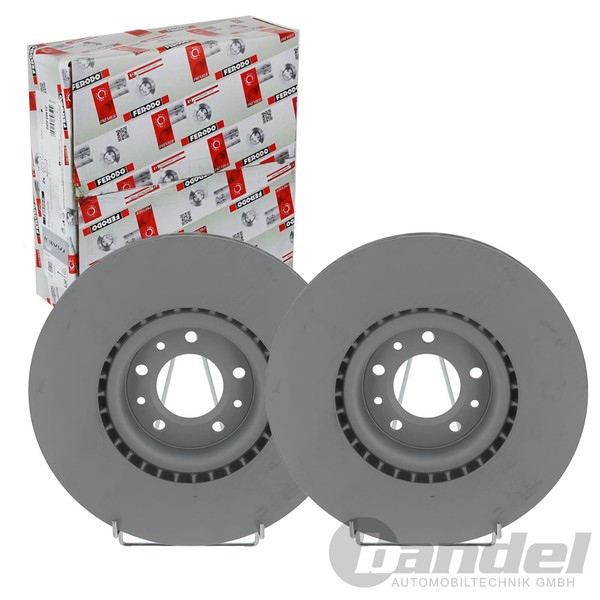 2X Ferodo 330Mm Bremsscheiben BelÜFtet Vorne Passend FüR CitroËN C5 C6 Peugeot 4-image