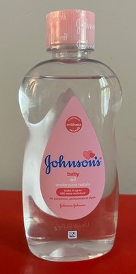 Johnson's Baby Oil 14 fl oz Sealed Locks In Up To 10x More Moisture