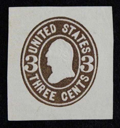 CKStamps: US Cut Square Stamps Collection Scott#U60 Unused H NG