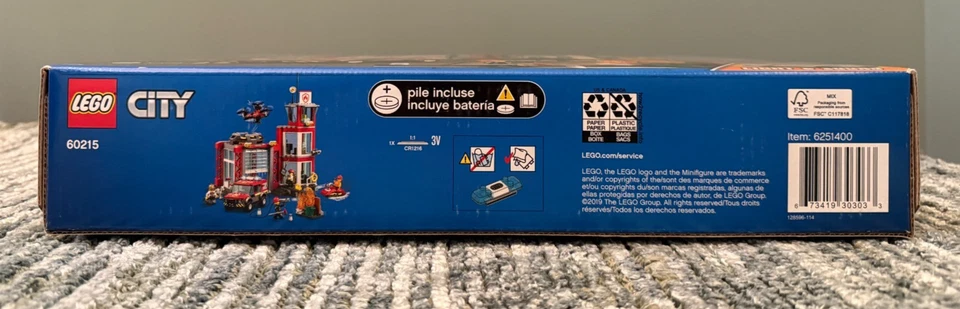 LEGO City Estación de Bomberos 60215 Torre de Rescate de Bomberos Edificio - NUEVO/SELLADO/RETIRADO Foto 4 de 4