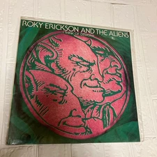 Roky Erickson & The Aliens LP I Think Of Demons 1987 UK Reissue Edsel Records