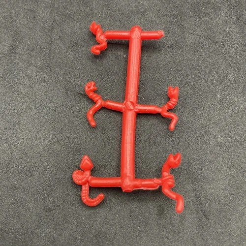 Wyrm WORMS PARTS Teenage Mutant Ninja Turtles TMNT Playmates 1991 Vintage T56