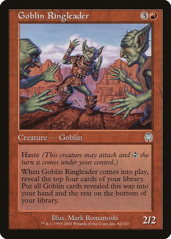 Goblin Ringleader 62 Uncommon Apocalypse Magic: The Gathering NM/M