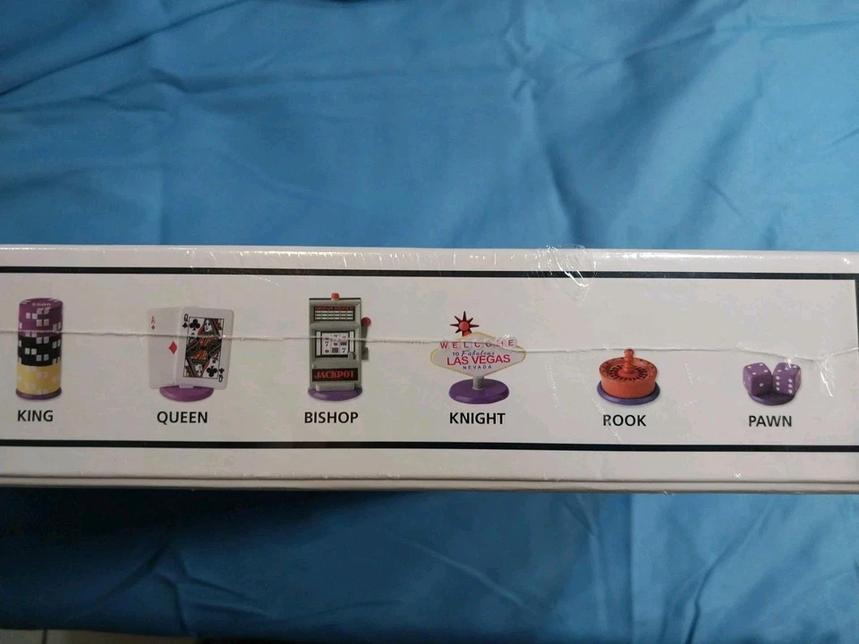 Juego de Ajedrez de Colección Las Vegas Completo Promoción de Grandes Ligas Hecho en EE. UU. 2001 Foto 2 de 4