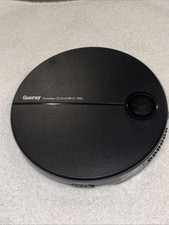 Gueray Personal Portable CD Player w/Headphones LCD Display Black New Open Box 