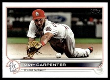 2022 Topps Matt Carpenter St. Louis Cardinals #484