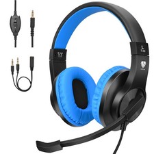 BlueFire Kids Headphones for Online School, Children, Teens, Boys, Girls, 3.5...