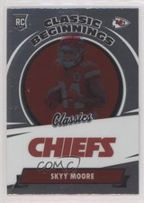 2022 Panini Classics Classic Beginnings Skyy Moore #CB-20 08bc