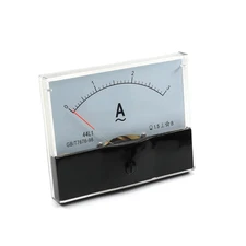 AC 0-3A Analog Current Panel 44L1 Amp Ammeter Gauge Meter 1.5 Accuracy for Auto