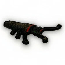 ANTIQUE CAST IRON BOOT JACK CRICKET BEETLE BUG PAINTED DOOR STOP John Wright J.W