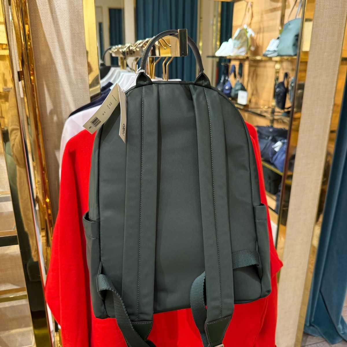 お値下げ☆TORY BURCH ブラック リュック TORY BURCH トリーバーチ ELLA ナイロン バックパック リュック