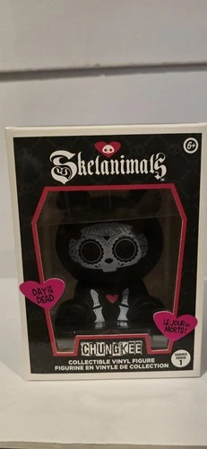 Skelanimals Chungkee Vinyl Figure Day Of The Dead Series 1 NIB - product listing photo