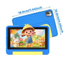 Tablet für Kinder, 7 Zoll, 8GB RAM 64 GB, Android 13, Kindersicherung, HD