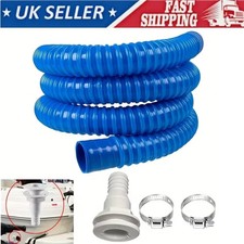 Bilge Pump Hose Kit 1-1/8" Diameter w/Stainless Steel Clamps & Thru-Hull Fitting