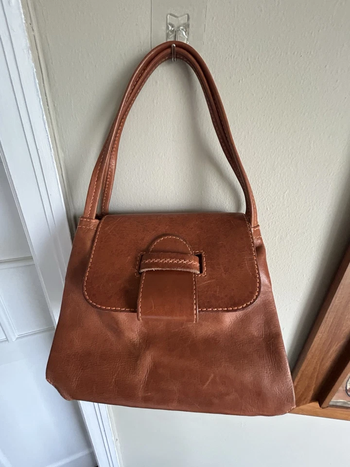 Bolso de mano Henry Cuir de cuero marrón Foto 2 de 4