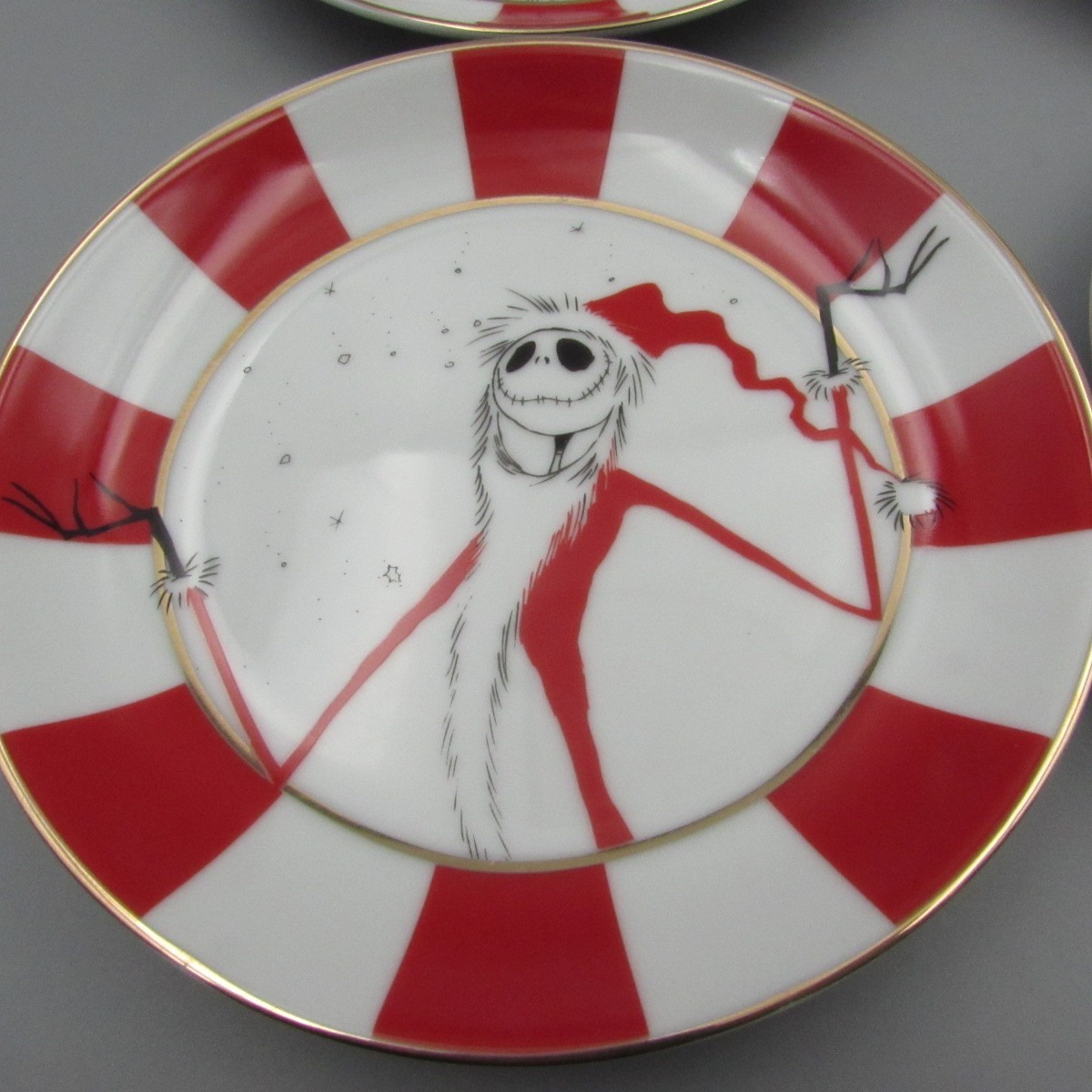 Zrike Disney China Nightmare Before Christmas Party / Appetizer Plates - Set 4