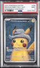 2023 POKEMON SVP EN-SV BLACK STAR PROMO #085 PIKACHU WITH GREY FELT HAT PSA 9