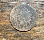 1878 INDIAN HEAD CENT  SEMI KEY LOWER GRADE