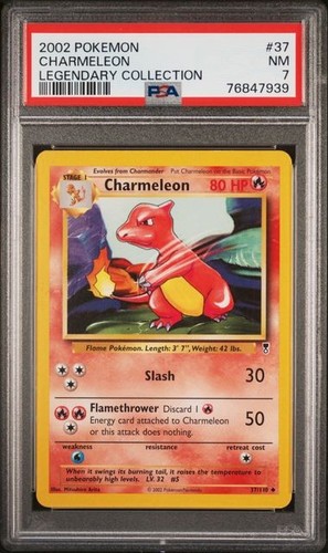Charmeleon graded PSA 7 for sale on eBay