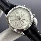 Vintage Omega Speedmaster Triple Date Chronograph Automatic Swiss Watch 3521.30
