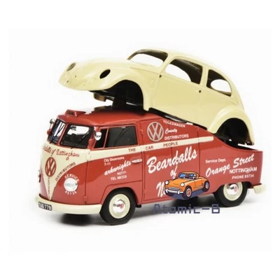 Schuco 1:43 Volkswagen VW T1a Nottingham Bill Dales Bus Resin automodell - Bild 1 von 4