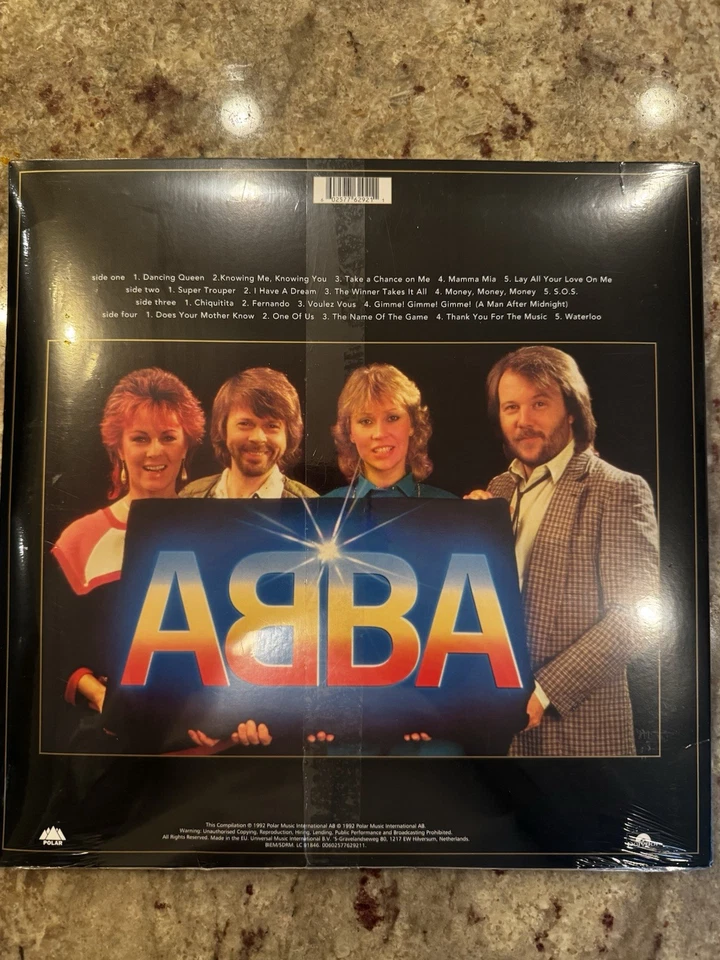 ABBA Gold: Greatest Hits (Gold Vinyl) New Vinyl 2 LP - Image 2 of 2